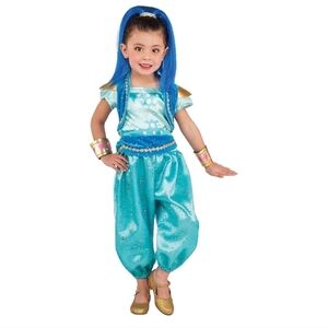 Kids Shimmer & Shine Princess Costume - Size 3-4T NWT